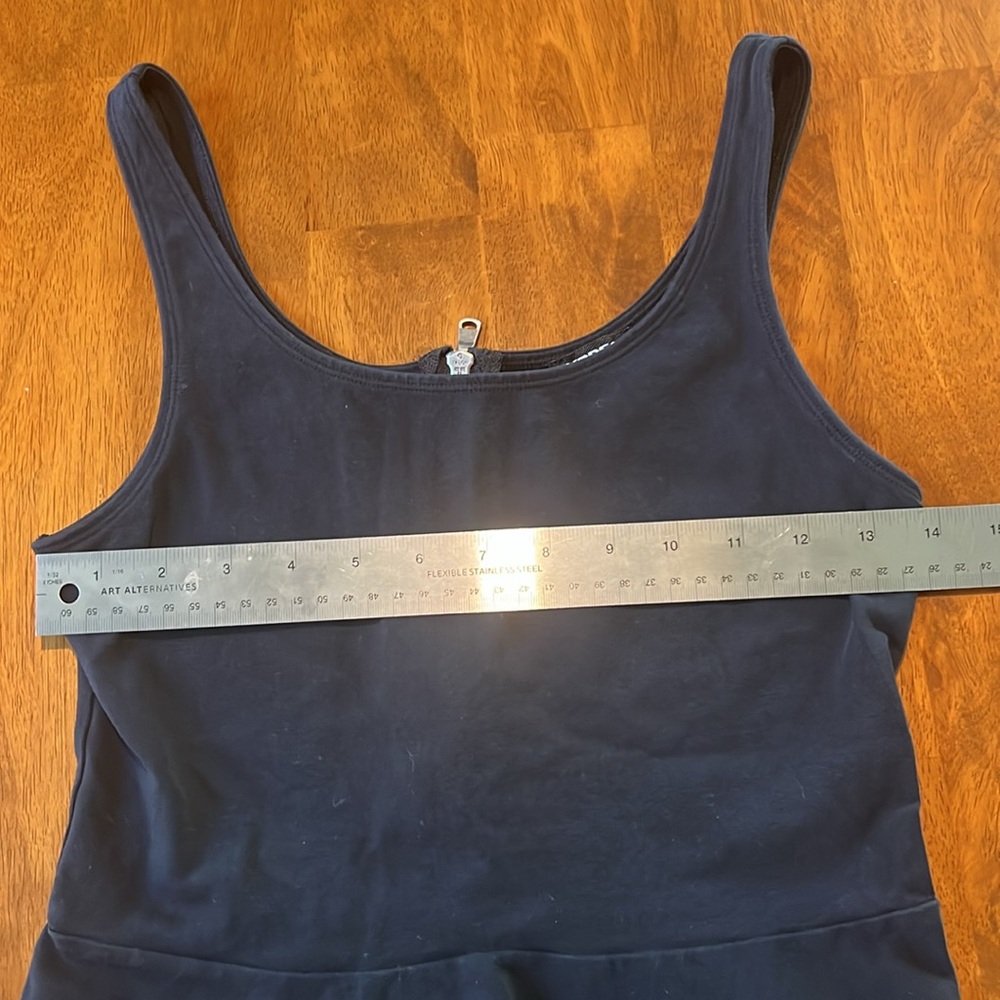 Express Black Sleeveless Peplum Top w/ Zipper - Picture 11 of 14